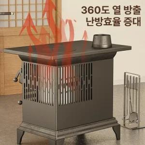 디얼픽 화목보일러 화목난로 스텐 나무보일러 난로