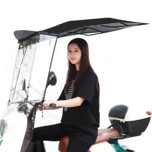 오토바이 캐노피 비가림막 포켓 우산 커버 미러 은박