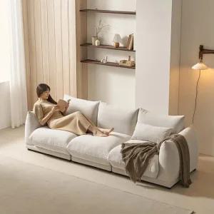 나무뜰 꼼마 아쿠아텍스 4인용 패브릭 소파 CNM236C