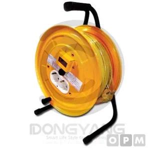 케이블릴 2구접지콘센트 차단기 (차단릴) 1.5 SQx30 M