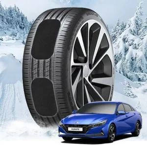 아반떼CN7 붙이는 스노우체인 스노우캐치 스노우체인 작물체인 우레탄체인 스노우캐치