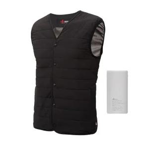 (정품특가) 핫바디 3열 경량 발열조끼 브이넥 (배터리포함)