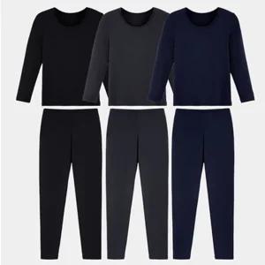 제임스딘 남성 내복 상하세트 피치기모 스판 내의 JHMIA801