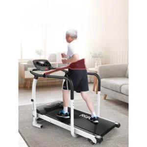 가정용러닝머신 노인용 헬스 실내 재활 걷기 운동기구 레드 러닝머신