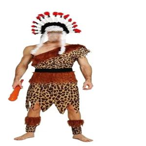 학예회 파티 원시인의상 성인 할로윈 선사축제 연극