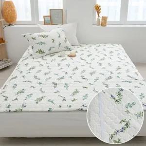 내추럴 광목 40수 순면 밴딩패드 Q 화이트 단품 이불 (WFJZX1H)