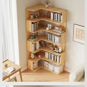 모서리책장 코너 수납장 선반 서재 틈새 삼각 삼각장 책꽂이