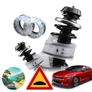 기아 스팅어 2.0(GDI) 투명 우레탄 완충기 좌우세트