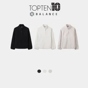 [롯데백화점]밸런스 (여성) 플러피플리스 하프넥 풀 오버 MBF4TR2272 BS