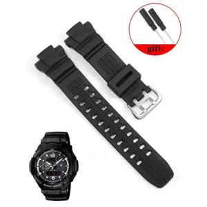 시계줄 호환 스트랩 시계 밴드 남성용 실리콘 카시오 항공 G-Shock GW-3000 GW-3500B / 2000 시리즈용 방수