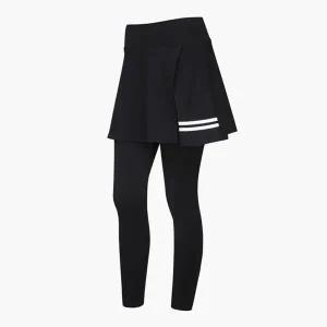 [르꼬끄] COURT 기모 스커트 레깅스 치렝스 QP422TPFO6-BLK0