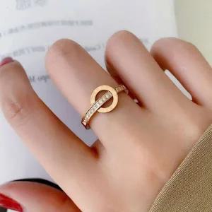 [콩심팥심]예쁜손 액세서리 고급 럭셔리 트리플 티타늄 링 반지 티타늄우정링