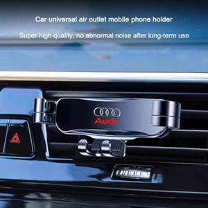 범용 중력 자동차 전화 거치대, 공기 배출구 휴대폰 GPS 네비게이션 브래킷, 아우디 액세서리