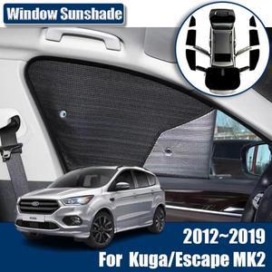 포드 쿠가 MK2 용 자동차 창문 차양, 2014 액세서리, 탈출 ~ 자외선 차단 바이저 커버, 인테리어 부품