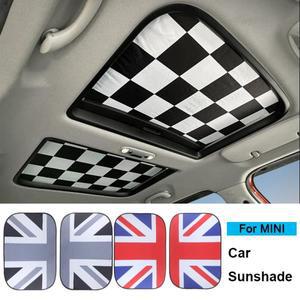 자동차 선루프 차양 커버, 미니 쿠퍼 클럽맨 컨트리맨 R55, F54, F56 용, 전면 후면 채광창 쉐이드