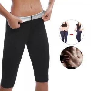 [콩심팥심]7부 쫄바지 핫 체온 상승 운동복 땀복 팬츠 여성용