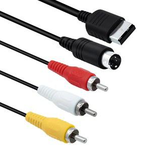 세가 드림캐스트용 맥바젤 AV 케이블, 드림캐스트와 호환되는 복합 RCA 오디오 비디오 코드 - 170만/5.58FT