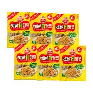 오뚜기 당면 오뚜기 옛날 자른 당면 500g x6개