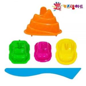 키즈맘아트 모래놀이 모양틀 커터 (미니 레이싱)