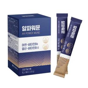 [세종메딕스] 알파워뮨 아르기닌 아연 비타민B6 엽산 비타민B12