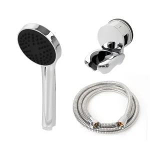 110크롬 샤워기 고급메탈호스 A세트 2m 샤워줄 절수형 헤드 교체 욕실 샤워기걸이 거치대 행거 욕조 수전