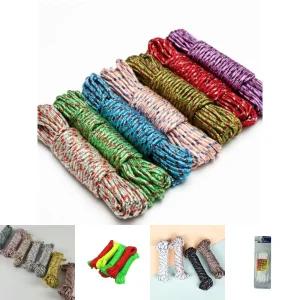 (10미터) 로프 캠핑 텐트 끈 빨랫줄/빨래/걸이/안전/등산/밧줄/여행/실내/고정/빨레/타프/다용도/건조/산업