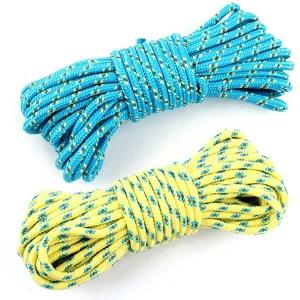 컬러 10m 뉴야광 스트링 로프/빨래/안전/밧줄/실내/고정/캠핑/여행/빨레/텐트/타프/다용도/건조/산업