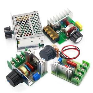 SCR 조절식 속도 컨트롤러, 조광기, 전압 조정기 온도조절기, 고전력, 2000W, 4000W, AC 110V 220V