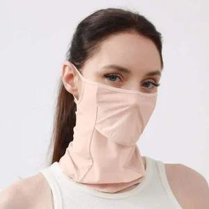 실키스킨 귀걸이형 쿨 멀티스카프 골프 여름넥워머