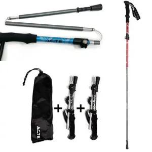 TC 4단 폴딩 등산스틱 휴대 등산 지팡이세트 등산지팡 등산스틱 원터치텐트 차량용충전기