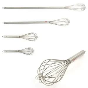 대형 업소용 스텐 반죽기 거품기 49.5x10cm 14호 핸드 칼국수 밀가루 떡 베이킹 빵