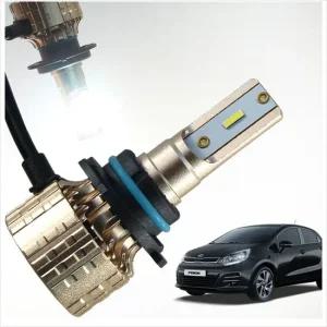 D24 올뉴프라이드호환 더뉴 골드 알루미늄 LED 안개등 차량용 오래가는 밝은 램프튜닝