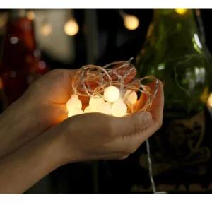 헬로우 캠핑 앵두 전구 감성 텐트 꾸미기 조명 40구X2