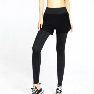 여성 러닝 반바지 운동 달리기 바지 일체형