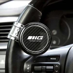 블랙카본 파워핸들 자동차핸들 파워핸들봉 자동차튜닝 핸들링 자동차파워핸들