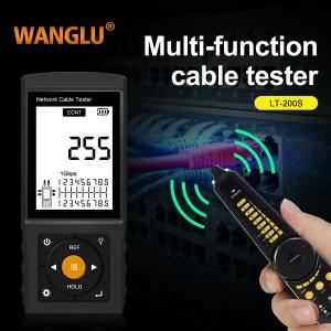 네트워크k  WANGLU 네트워크 케이블 추적기 디지털 테스터 다기능 와이어 도구 라인 파인더 수리 분석기