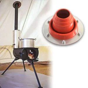 텐트 난로 연통홀잭 쉘터 천막 연도구멍 플래싱키트 쉘텐트홀잭