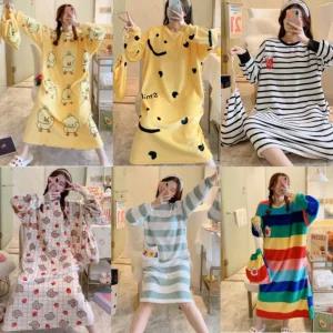 수면 잠옷 극세사 원피스