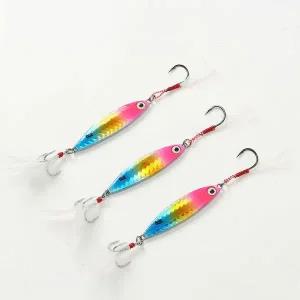 메탈 지그 3p세트 20g 바이브 갈치 루어미끼