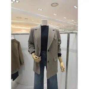 갤러리아 모직 헤링본 자켓 N254MWJA213