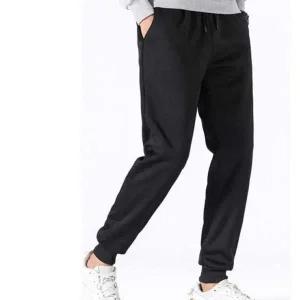 융털 남자 트레이닝바지 츄리닝팬츠 밴딩 베이직 밍크