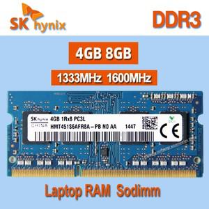 SK 하이닉스 RAM DDR3 노트북 메모리 4GB 8GB 1066MHz 1333MHz 1600MHz 1Rx8 PC3  8500S 10600S 12800S SOD