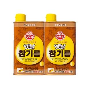 오뚜기 옛날 참기름 450ml x2개