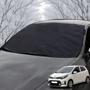 기아 모닝어반 차량 성에방지커버 앞유리 덮개 햇빛가리개 사계절용 맞춤형 성애방지 블랙박스형 일반