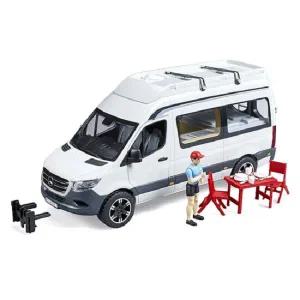 브루더 BR02672-벤츠 캠핑카와 피규어