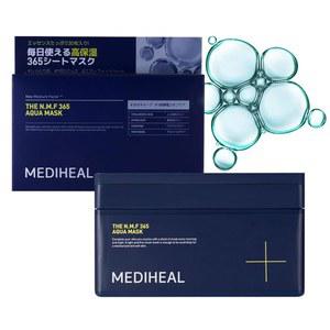 메디힐 Mediheal THE N.M.F 365 아쿠아 마스크팩 대용량 매일 사용 있는 밸런스 케어 시트 팩 30매