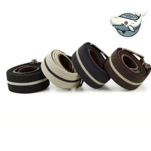 캐주얼 스판벨트 남녀공용 데일리 스트라이프 밴딩벨트 벨트끈