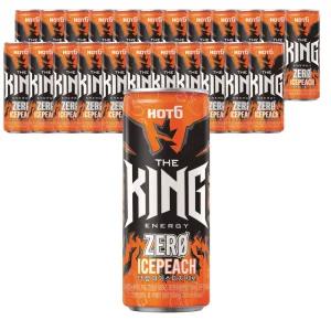 롯데 핫식스 더킹 아이스피치 제로 355ml X 24캔 수험생 집중 향상