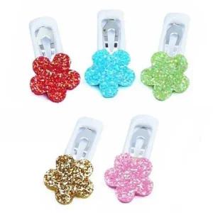 소형펫 머리정리용 똑딱이핀 D12955 5개 빗살핀