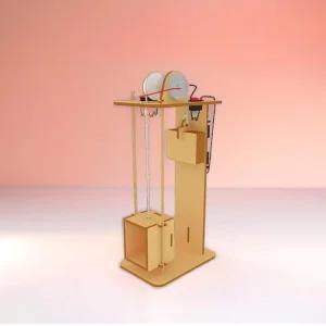 엘리베이터 만들기 DIY 승강기 도르래 로프식 리프트 이동 운송 운반기 원리이해 과학교구